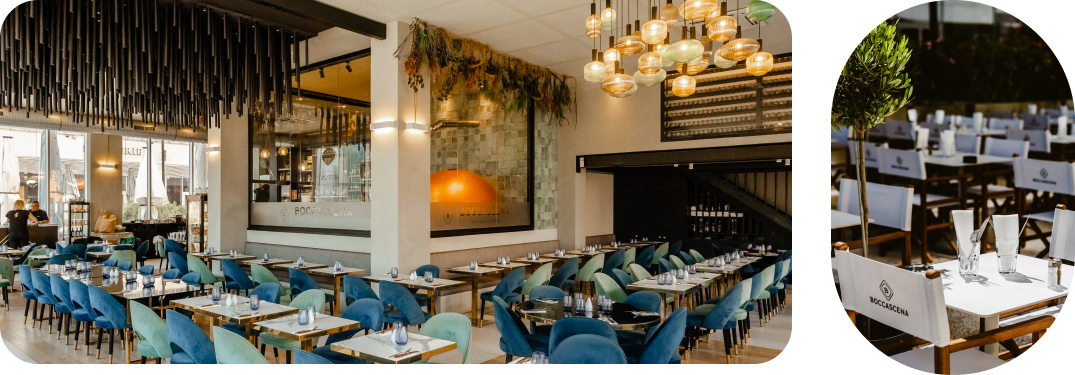 Boccascena - Restaurant italien et pizzeria Joliette Marseille - manger a Marseille